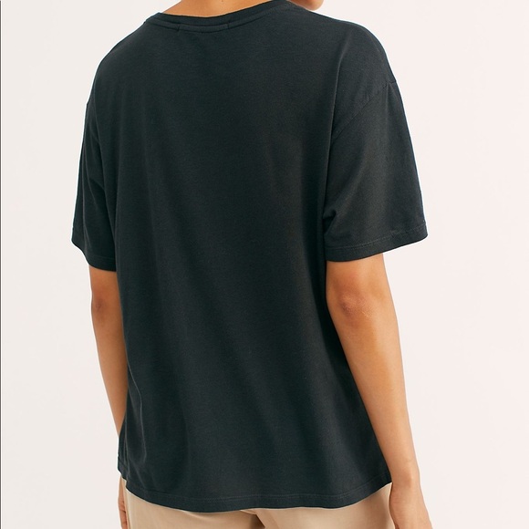 Free People Stones Flocked Leopard Tongue Tee - Picture 2 of 9